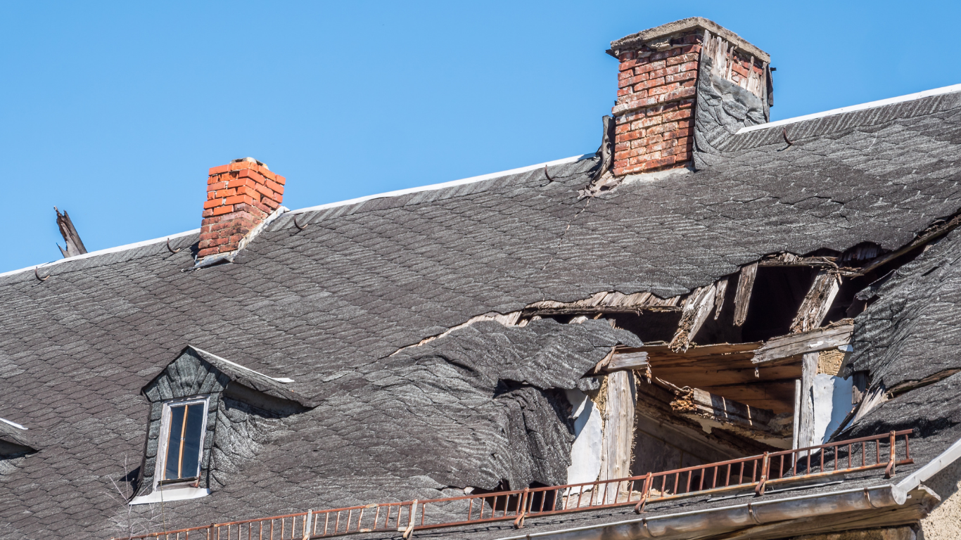 storm damage in glastonbury