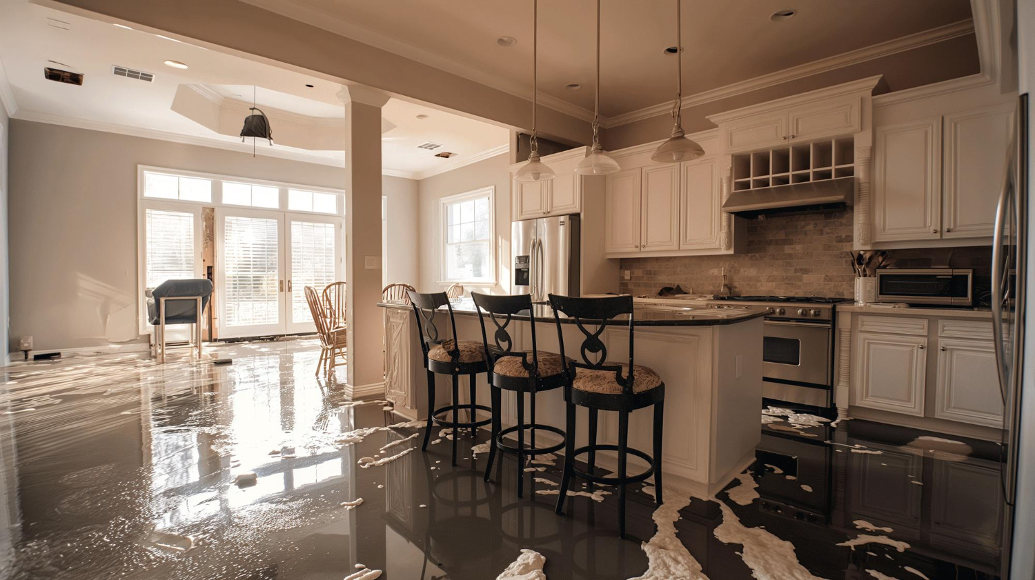 From Despair to Renewal Before and After Water Damage Remediation