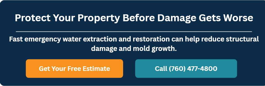 Protect your property before damage gets worse with fast emergency water extraction and restoration