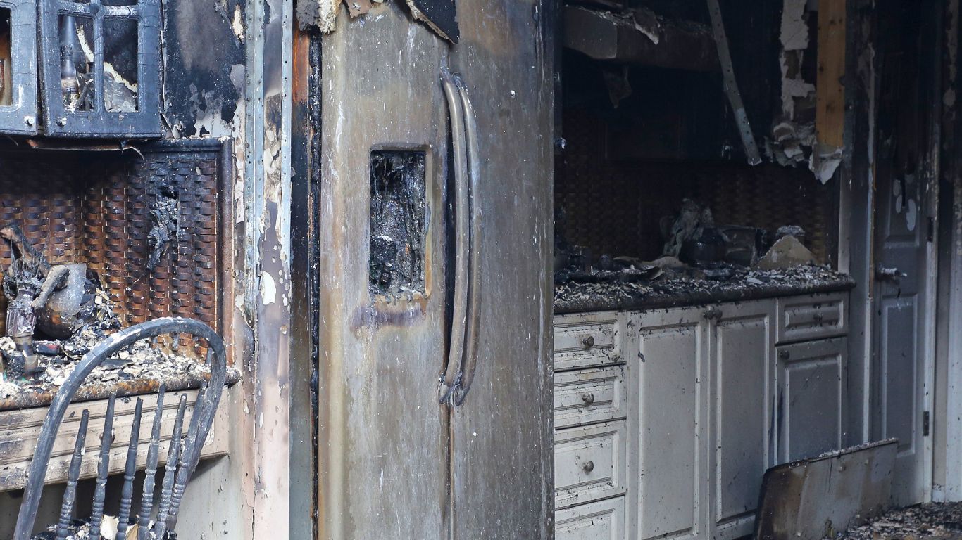 Why Fire Damage Restoration in Providence Makes All the Difference fire damaged kitchen
