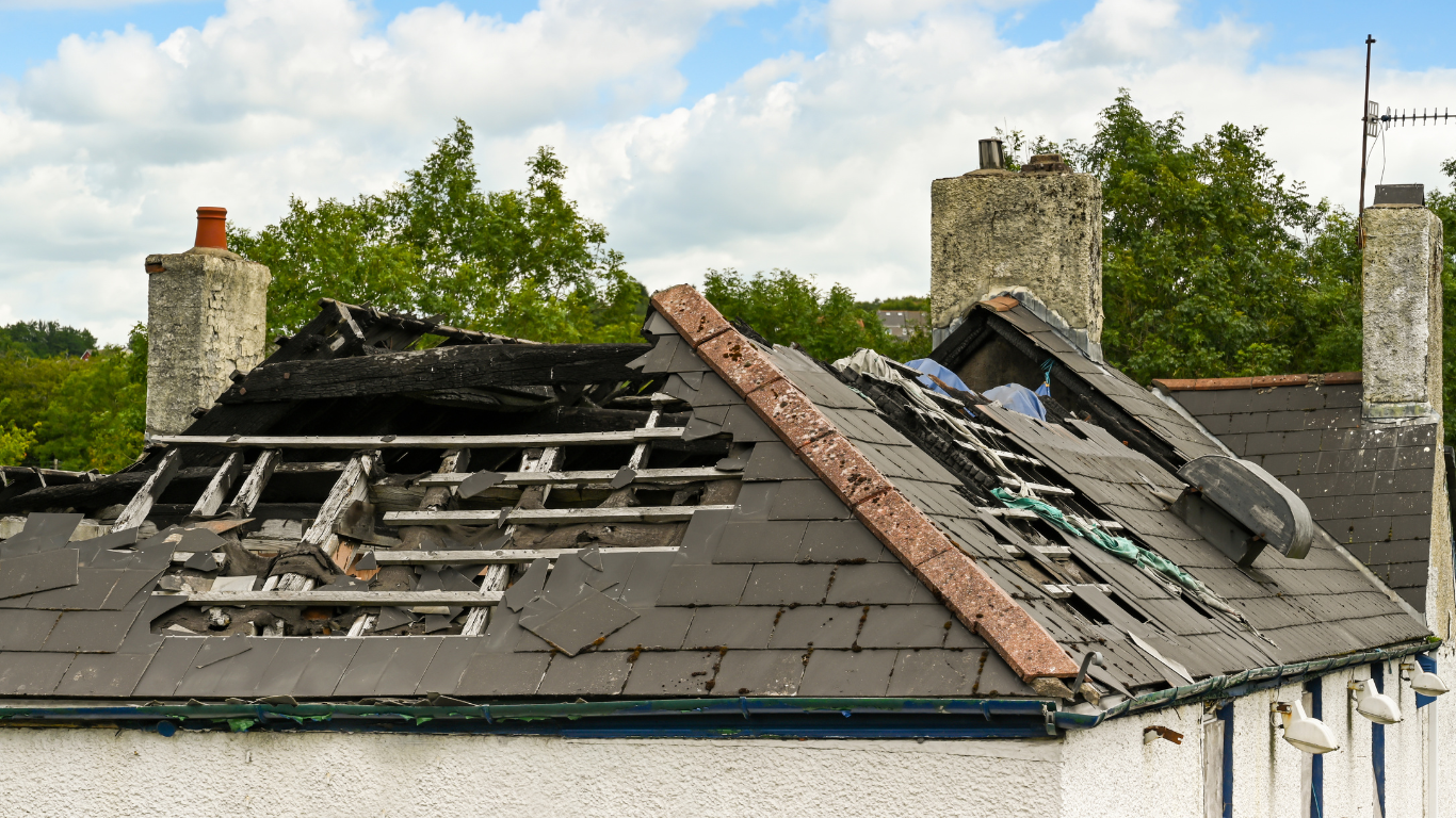 storm damage restoration downers